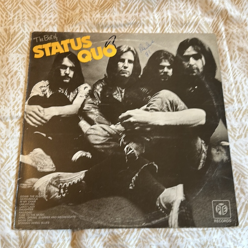 Vintage Status Quo Vinyl Record - Picture 6 of 12